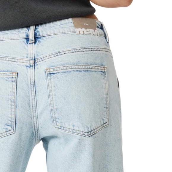 Mavi Alva Straight Leg Cargo Pants - Light Indigo- Size 25 - Picture 4 of 16